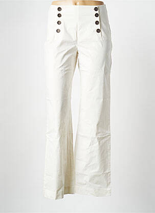 Pantalon flare blanc LA FIANCEE DU MEKONG femme
