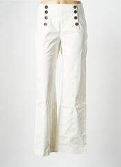 Pantalon flare blanc LA FIANCEE DU MEKONG pour femme seconde vue