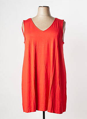 Robe courte sans manche sans manche rouge LA FIANCEE DU MEKONG femme