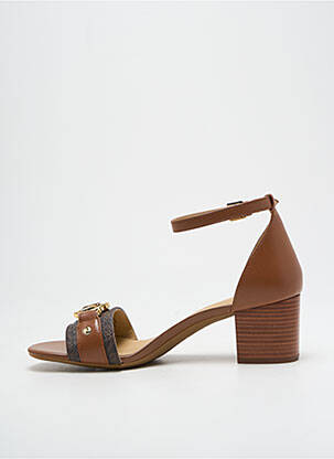 Sandales/nu pieds fermeture boucle(s) bout ouvert marron MICHAEL KORS femme