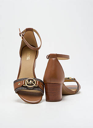 Sandales/nu pieds fermeture boucle(s) bout ouvert marron MICHAEL KORS femme