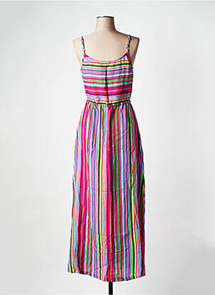 Robe longue sans manche sans manche violet LA FIANCEE DU MEKONG femme