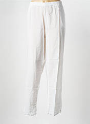 Pantalon droit blanc LA FIANCEE DU MEKONG pour femme seconde vue