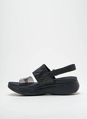 Sandales/nu pieds talon compensé talon compensé noir VIONIC femme