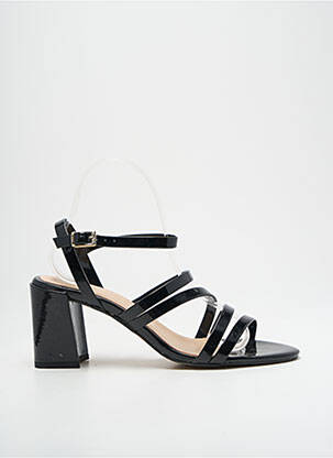 Sandales/nu pieds fermeture boucle(s) talon de 7 à 9cm noir GEORGIA ROSE femme