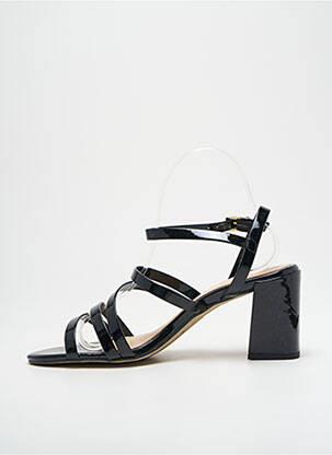 Sandales/nu pieds fermeture boucle(s) talon de 7 à 9cm noir GEORGIA ROSE femme