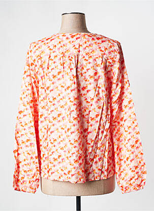 Blouse manches longues manches longues orange LA FIANCEE DU MEKONG femme