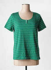 T-shirt vert LA FIANCEE DU MEKONG pour femme seconde vue