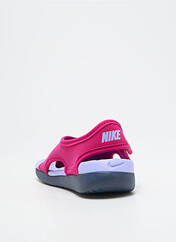 Sandales/Nu pieds rose NIKE pour enfant seconde vue