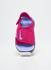 Sandales/Nu pieds rose NIKE pour enfant seconde vue
