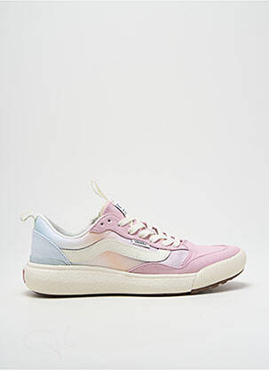 Baskets bout rond bout rond rose VANS femme