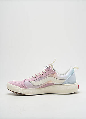 Baskets bout rond bout rond rose VANS femme
