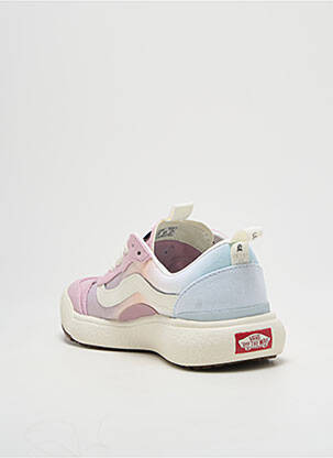 Baskets bout rond bout rond rose VANS femme