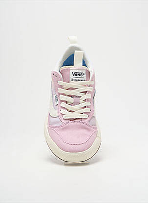 Baskets bout rond bout rond rose VANS femme