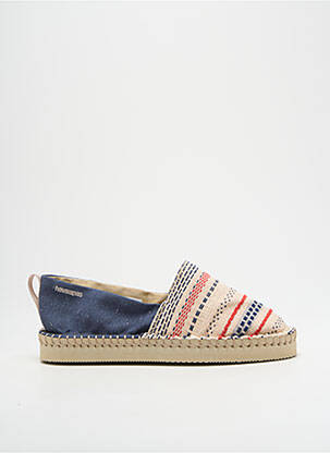 Espadrilles bout rond bout rond bleu HAVAIANAS femme