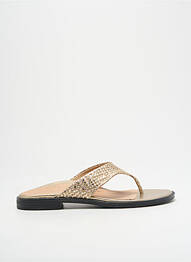 Mules/sabots bout ouvert bout ouvert or VIONIC femme