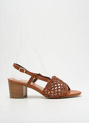 Sandales/Nu pieds marron GEORGIA ROSE pour femme seconde vue