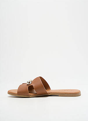 Sandales/nu pieds marron PIECES femme