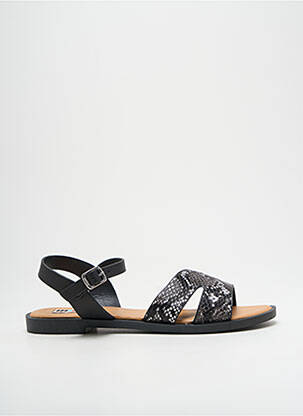Sandales/nu pieds fermeture boucle(s) bout ouvert noir MTNG femme