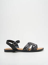 Sandales/nu pieds fermeture boucle(s) bout ouvert noir MTNG femme
