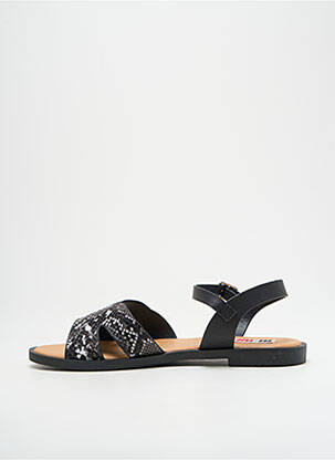 Sandales/nu pieds fermeture boucle(s) bout ouvert noir MTNG femme