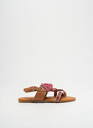 Sandales/nu pieds fermeture boucle(s) bout ouvert marron NA! fille