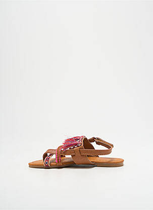 Sandales/nu pieds fermeture boucle(s) bout ouvert marron NA! fille