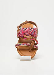 Sandales/Nu pieds marron NA! pour fille seconde vue