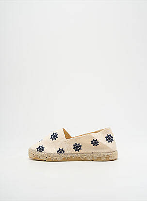 Espadrilles bout rond bout rond beige LA MAISON DE L'ESPADRILLE enfant
