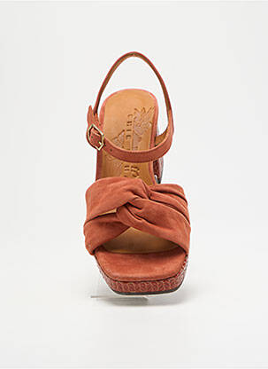 Sandales/nu pieds fermeture boucle(s) bout ouvert rose CHIE MIHARA femme