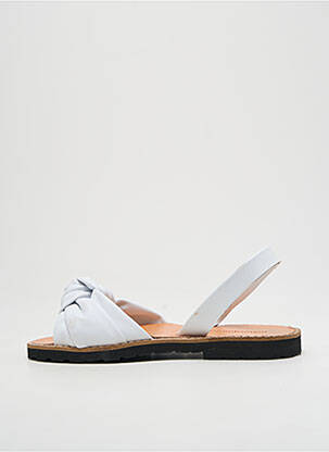 Sandales/nu pieds bout ouvert bout ouvert blanc MINORQUINES femme