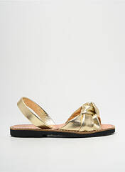 Sandales/Nu pieds or MINORQUINES pour femme seconde vue