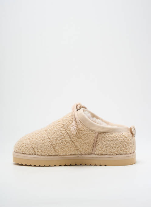 Chaussons/Pantoufles beige ARMISTICE pour femme