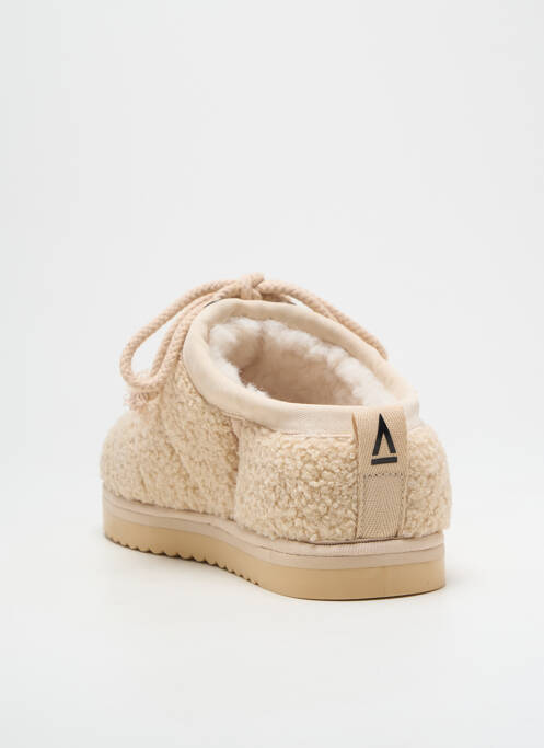 Chaussons/Pantoufles beige ARMISTICE pour femme