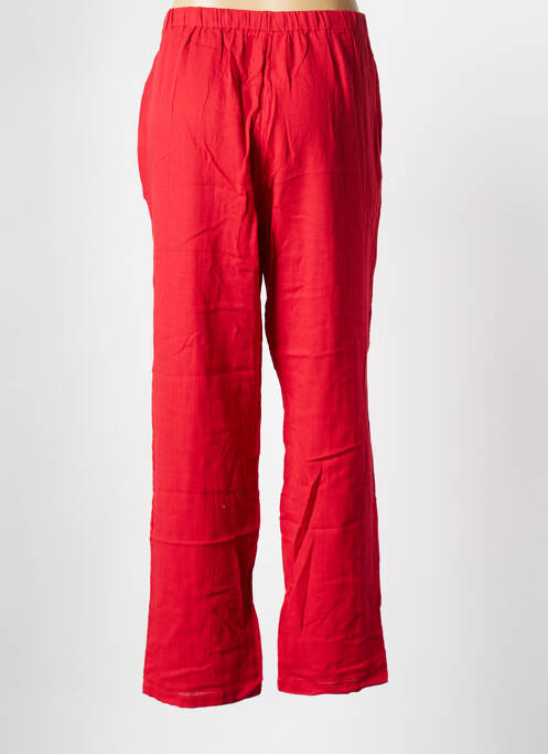 Pantalon large rouge LA FIANCEE DU MEKONG pour femme