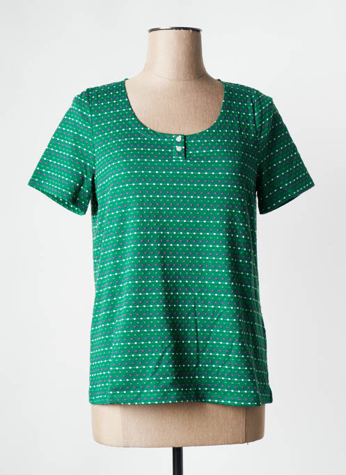 T-shirt vert LA FIANCEE DU MEKONG pour femme