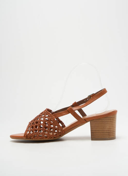 Sandales/Nu pieds marron GEORGIA ROSE pour femme