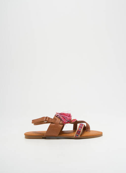 Sandales/Nu pieds marron NA! pour fille