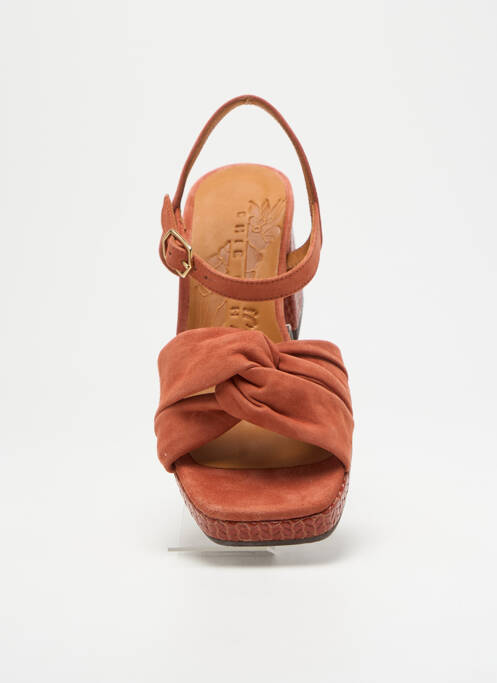 Sandales/Nu pieds rose CHIE MIHARA pour femme