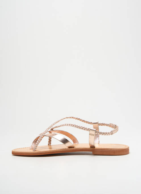 Sandales/Nu pieds or JONAK pour femme