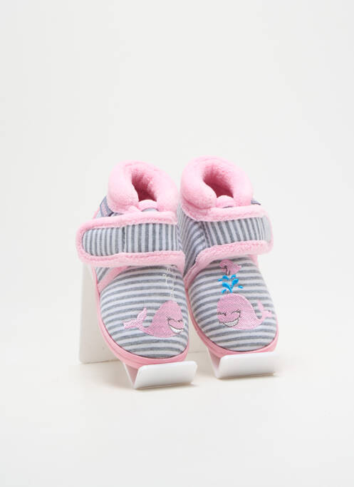 Chaussons/Pantoufles rose ISOTONER pour fille