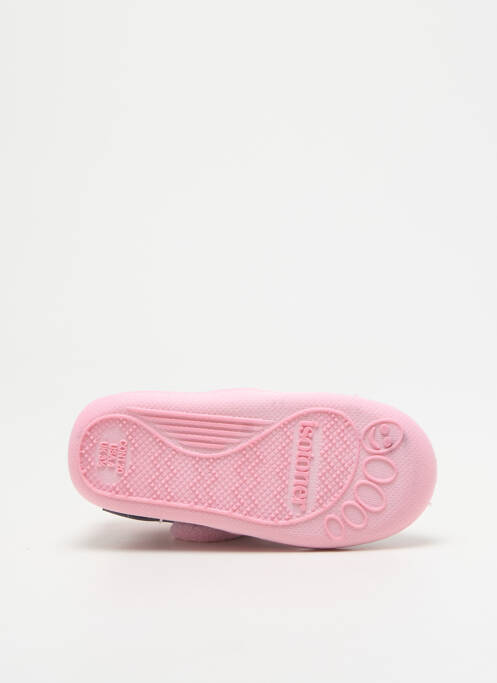 Chaussons/Pantoufles rose ISOTONER pour fille