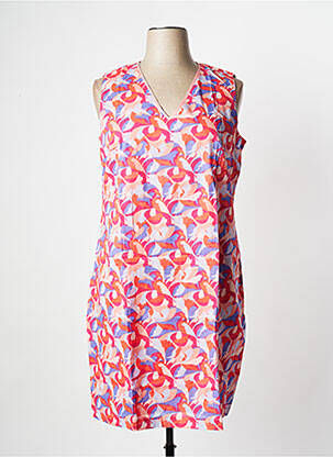 Robe courte sans manche sans manche rouge LA FIANCEE DU MEKONG femme