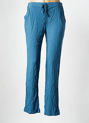 Pantalon droit bleu LA FIANCEE DU MEKONG femme