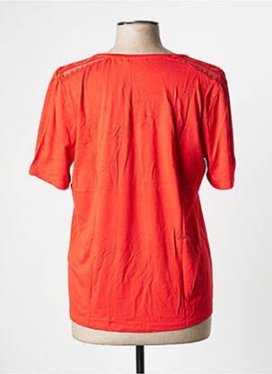 T-shirt manches courtes manches courtes rouge LA FIANCEE DU MEKONG femme