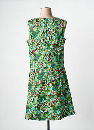 Robe courte sans manche sans manche vert LA FIANCEE DU MEKONG femme