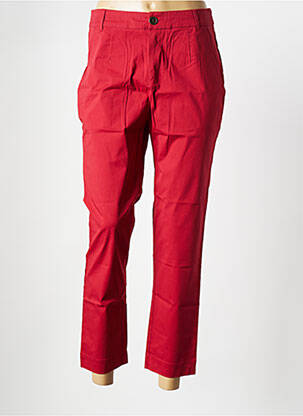 Pantalon chino rouge LA FIANCEE DU MEKONG femme