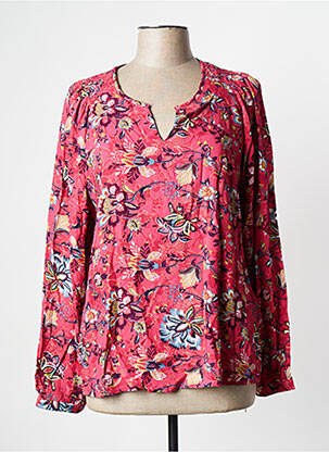 Blouse manches longues manches longues rouge LA FIANCEE DU MEKONG femme