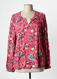 Blouse manches longues manches longues rouge LA FIANCEE DU MEKONG femme
