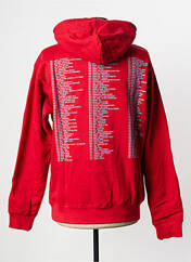 Sweat-shirt rouge JACKER pour homme seconde vue